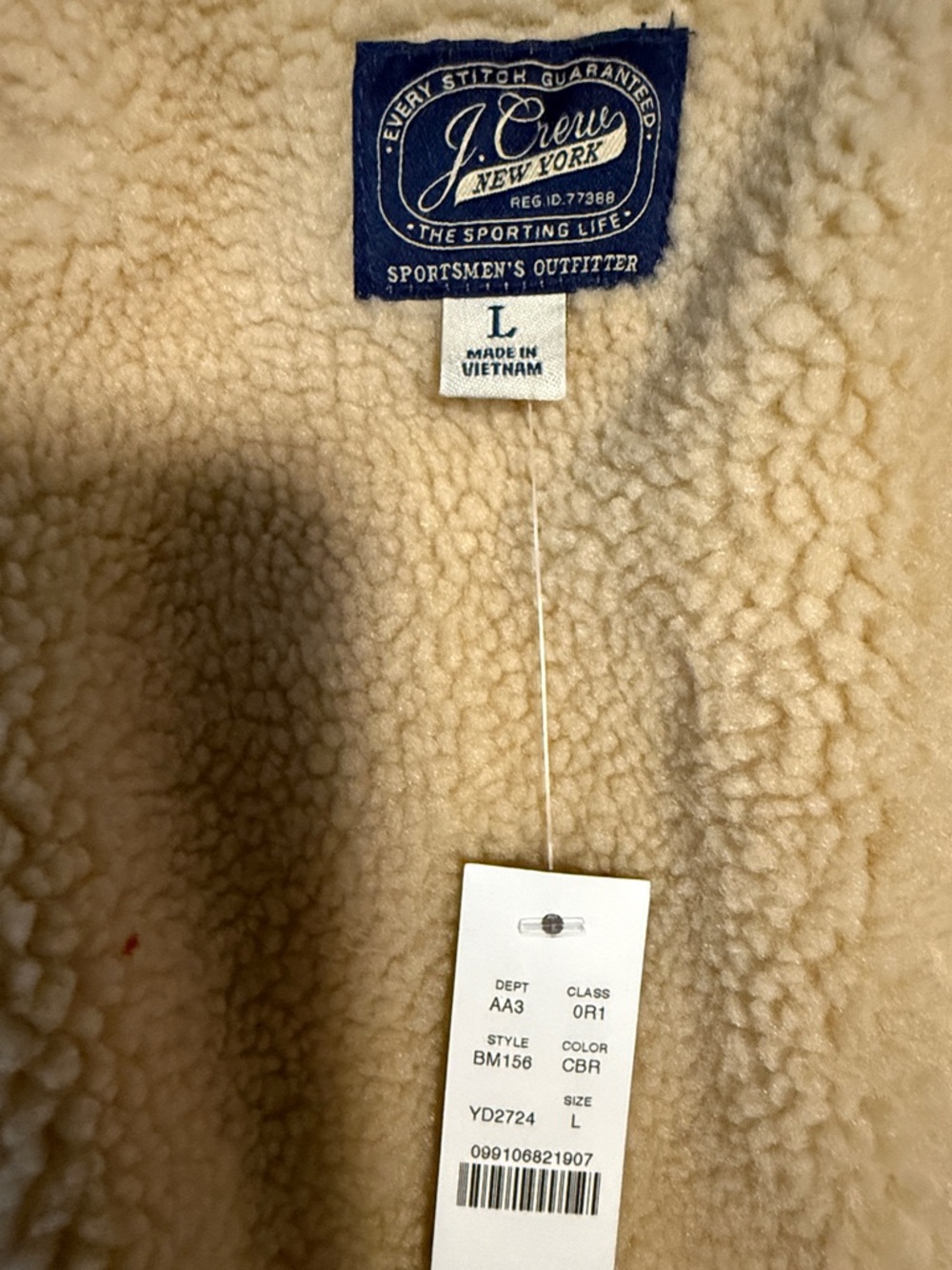 J. Crew Men’s corduroy jacket, NWT, L - Picture 6 of 10
